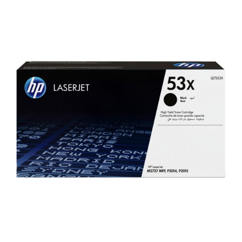 HP Q7553X/53X Toner cartridge black, 7K pages ISO/IEC 19752 for HP LaserJet P 2015
