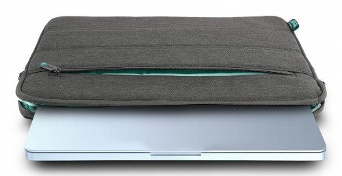 Urban Factory ELS14UF laptop case 35.6 cm (14") Sleeve case Green, Grey