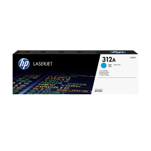 HP CF381A/312A Toner cartridge cyan, 2.7K pages ISO/IEC 19798 for HP CLJ Pro M 476