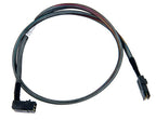 Microchip Technology 2281300-R Serial Attached SCSI (SAS) cable 0.5 m 6 Gbit/s Black