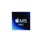 Apple MacBook Pro 14-inch : M5 Pro chip with 15‑core CPU and 16‑core GPU, 24GB, 1TB SSD - Silver