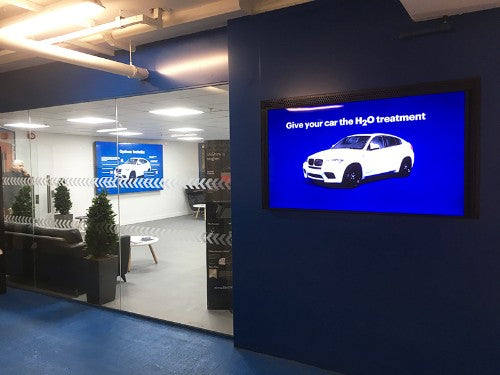 Allsee Technologies M65UHD4 Signage Display Digital signage flat panel 165.1 cm (65") LED Wi-Fi 450 cd/m² 4K Ultra HD Black Android 5.0.1