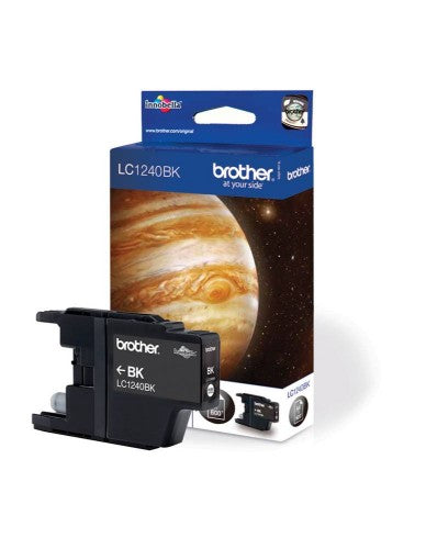 Brother LC-1240BKBP Ink cartridge black Blister, 600 pages for Brother DCP-J 525/MFC-J 6510