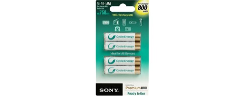 Sony 4PCS NIMH-AKKU-BLISTER MICRO