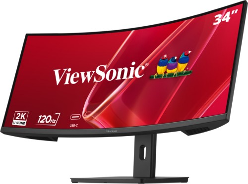 Viewsonic VA 34” UWQHD Curved Monitor with KVM Switch