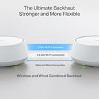 TP-Link BE3600 Whole Home Mesh Wi-Fi 7 System(1-Pack)