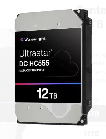 Western Digital Ultrastar 0B48720 internal hard drive 12 TB 512 MB 3.5" Serial ATA