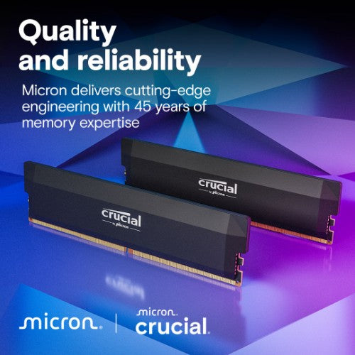Crucial Pro CP2K32G60C40U5B memory module 64 GB 2 x 32 GB DDR5 288-pin DIMM