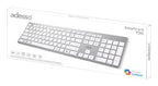Adesso AKB-730UW keyboard Home/Office USB QWERTY UK International White