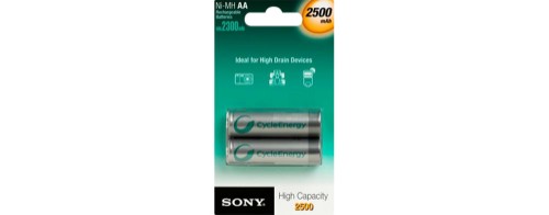 Sony 1.2V AA MIGNON 2500MAH