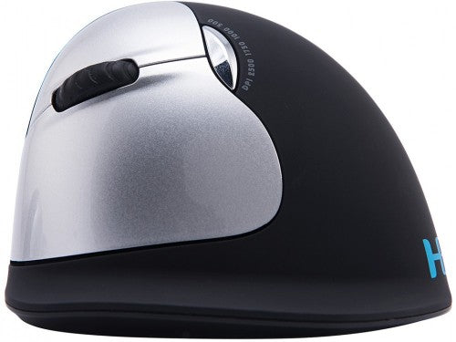 R-Go Tools Ergonomic mouse R-Go HE Break with break software, large (hand size &ge; 185 mm), left-handed, Bluetooth, black