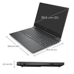 HP Victus Gaming 15-fa2007na Intel Core 7 240H Laptop 39.6 cm (15.6") Full HD 24 GB DDR5-SDRAM 1 TB SSD NVIDIA GeForce RTX 5060 Wi-Fi 6 (802.11ax) Windows 11 Home Black
