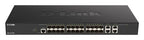 D-Link 24-port 10G SFP+, 4-port 10GBASE-T Smart Managed Switch