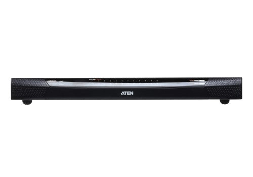 ATEN KN2124VA KVM switch Rack mounting Black, Grey