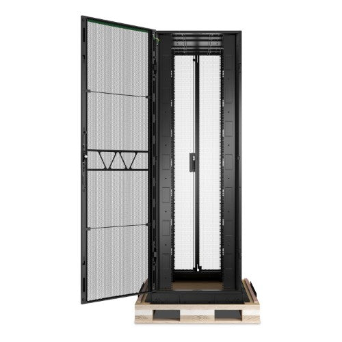 APC NetShelter SX Advanced Rack, High Strength, 52U, 2436H x 800W x 1295D mm, with Shock Package, Black