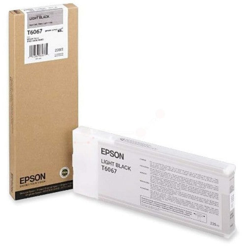 Epson C13T606700/T6067 Ink cartridge light black 220ml for Epson Stylus Pro 4800/4880