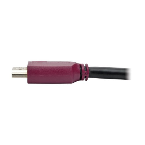 Tripp Lite P569-010-CERT 4K HDMI Cable with Ethernet (M/M) - 4K 60 Hz, Gripping Connectors, 10 ft.