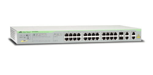 Allied Telesis AT-FS750/28PS-50 Managed Fast Ethernet (10/100) Power over Ethernet (PoE) 1U Grey