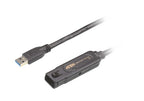 ATEN UE3315A USB cable USB 3.2 Gen 1 (3.1 Gen 1) 15 m USB A Black