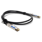 AddOn Networks QDD-400-CU2M-AO InfiniBand/fibre optic cable 2 m QSFP-DD Black, Silver