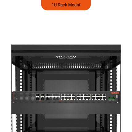 SilverNet SIL 716E8C4M network switch Managed L3 Gigabit Ethernet (10/100/1000)