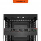 SilverNet SIL 716E8C4M network switch Managed L3 Gigabit Ethernet (10/100/1000)