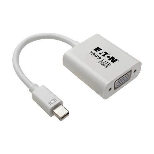 Tripp Lite P137-06N-VGA Keyspan Mini DisplayPort to Active VGA Adapter, Video Converter (M/F), White, 6-in. (15.24 cm)