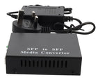 AddOn Networks ADD-GMC-2SFP-UK network media converter 1000 Mbit/s 1550 nm Multi-mode, Single-mode Black