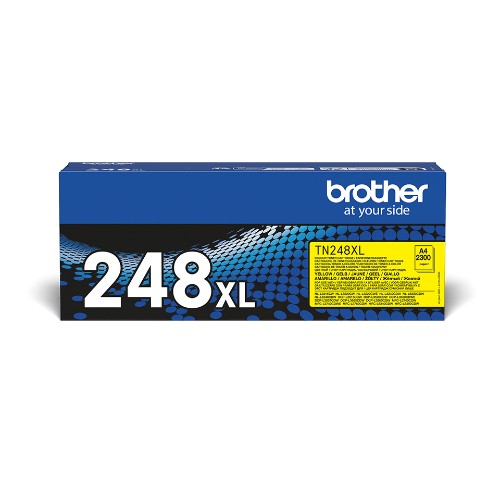 Brother TN-248XLY Toner-kit yellow high-capacity, 2.3K pages ISO/IEC 19752 for Brother DCP-L 3500/HL-L 8200/MFC-L 8300