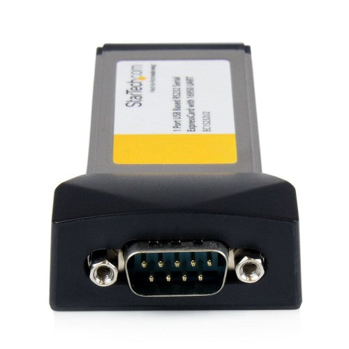 StarTech.com 1 Port ExpressCard to RS232 DB9 Serial Adapter Card w/ 16950 - USB Based