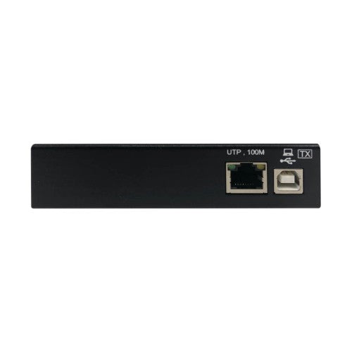 Tripp Lite B203-101-IND-ER 1-Port Industrial USB over Cat6 Extender, ESD Protection, PoC - USB 2.0, Mountable, 330 ft., TAA