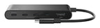 Belkin AVC021HQBK interface hub USB Type-C 10000 Mbit/s Black