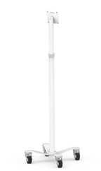 Compulocks Medical Rolling Cart - VESA Compatible White