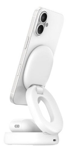 Belkin WIZ035MYWH mobile device charger Smartphone, Headset White USB Wireless charging Fast charging Indoor