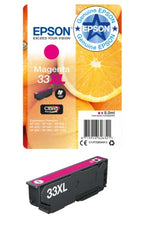 Epson C13T33634012/33XL Ink cartridge magenta high-capacity, 650 pages ISO/IEC 19752 8.9ml for Epson XP 530