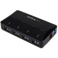 StarTech.com 4-Port USB 3.0 Hub (5Gbps) plus Dedicated Charging Port - 1 x 2.4A Port