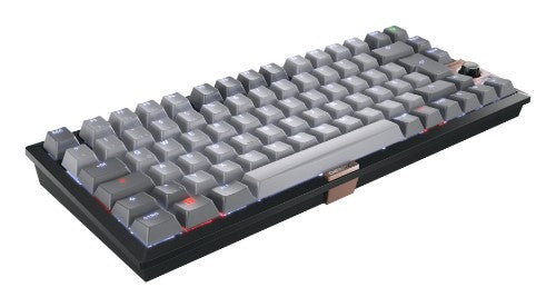 CHERRY KW 300 MX keyboard Home USB + Bluetooth QWERTZ German Black, Copper, Grey