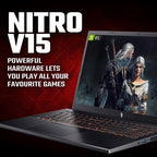 Acer Nitro V 15 V15 ANV15-52 Gaming Laptop - Intel Core i5-13420H, 16GB, 1TB SSD, NVIDIA GeForce RTX 5050, 15.6" Full HD, Windows 11 Gaming Laptop