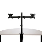 StarTech.com Desk Mount Dual Monitor Arm - Desk Clamp / Grommet VESA Monitor Mount for up to 32" (17.6lb/8kg) Displays - Ergonomic Articulating Monitor Arm - Height Adjustable/Tilt/Swivel/Rotating