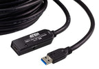ATEN UE332C USB cable USB 3.2 Gen 1 (3.1 Gen 1) 20 m USB A Black