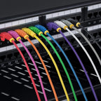 StarTech.com 50cm Purple Slim CAT6 Ethernet Cable, Snagless, 100W PoE, UTP, LSZH, 28AWG Pure Bare Copper Wire, Slim RJ45 Network Patch Cord w/Strain Reliefs, Individually Tested