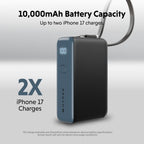 Targus HyperJuice Flex 10K 30W 5000 mAh Blue