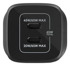 Belkin ENA007MYBK mobile device charger Laptop, Portable gaming console, Smartphone, Tablet Black AC Fast charging Indoor