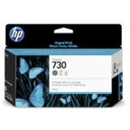 HP P2V66A/730 Ink cartridge gray 130ml for HP DesignJet T 1600/1700/940
