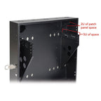 Tripp Lite SRWF5U36 SmartRack 5U Low-Profile Vertical-Mount Server-Depth Wall-Mount Rack Enclosure Cabinet