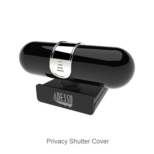 Adesso CyberTrack H7 webcam 4 MP 2560 x 1440 pixels USB 2.0 Black