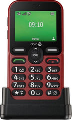 Doro Leva E10 6.1 cm (2.4") 118.9 g Red Senior phone