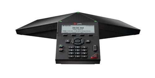 HP Poly Trio 8300 IP Conference Phone and PoE-enabled No Radio
