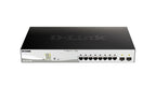 D-Link 10-Port Gigabit PoE+ Smart Managed Switch including 2 SFP Ports