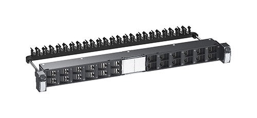 APC Actassi 19-C Patch Panel Flat Angled 19" 1U 24pt S-One STP Cat6A